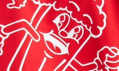 Shop Icecream Since 2003 Cotton Graphic T-shirt In True Red