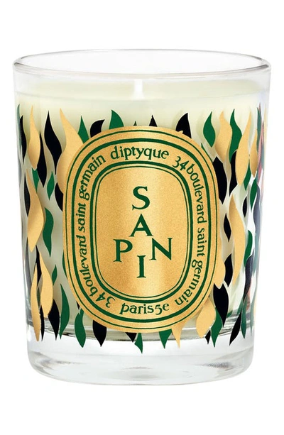 Shop Diptyque Sapin (pine) Scented Candle, 6.7 oz In Le Sapin