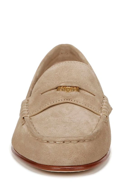 Shop Veronica Beard Penny Loafer In Sand