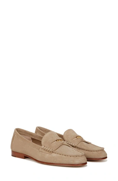 Shop Veronica Beard Penny Loafer In Sand