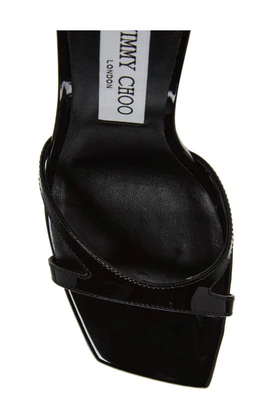 Shop Jimmy Choo Ixia Ankle Strap Sandal In Black