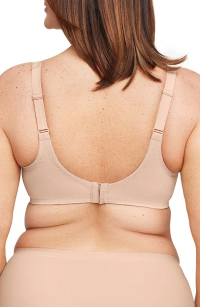 Glamorise Wonderwire Full Coverage Minimizer Bra In Cafe