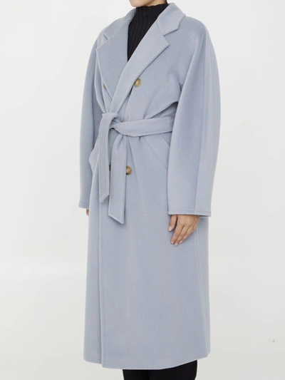 Shop Max Mara Madame Coat In Blue