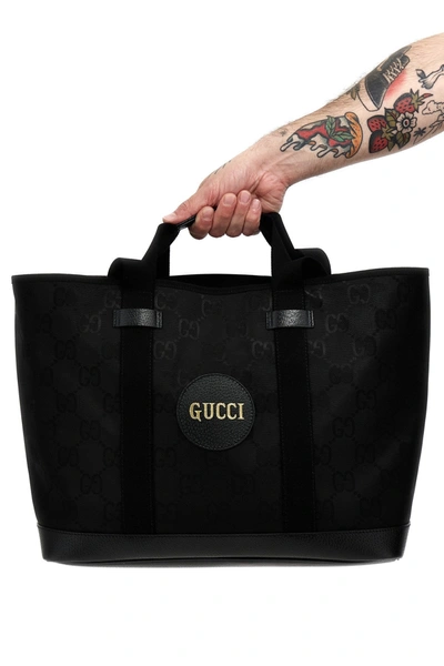 Shop Gucci Men Off The Grid Medium Shopper In Black