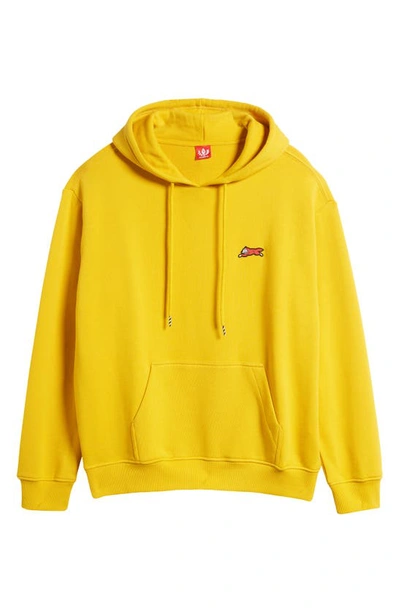 Shop Icecream Basic Training Cotton Hoodie In Old Gold