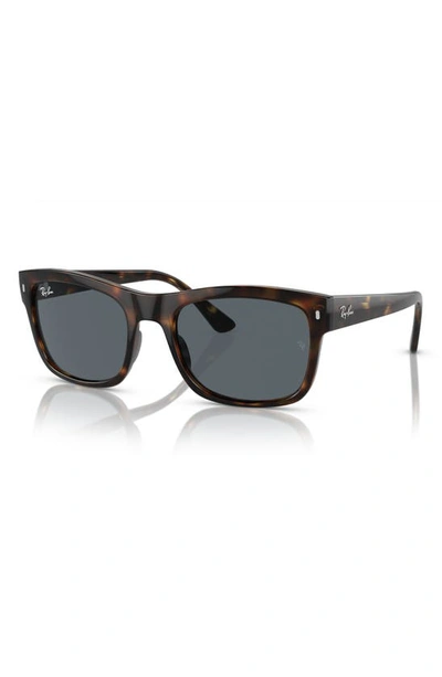 Ray Ban 56mm Rectangular Sunglasses In Havana