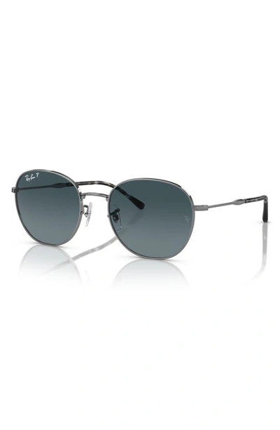 Ray Ban 55mm Polarized Phantos Sunglasses In Gunmetal