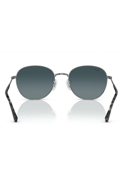 Ray Ban 55mm Polarized Phantos Sunglasses In Gunmetal