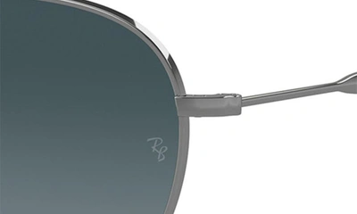 Ray Ban 55mm Polarized Phantos Sunglasses In Gunmetal