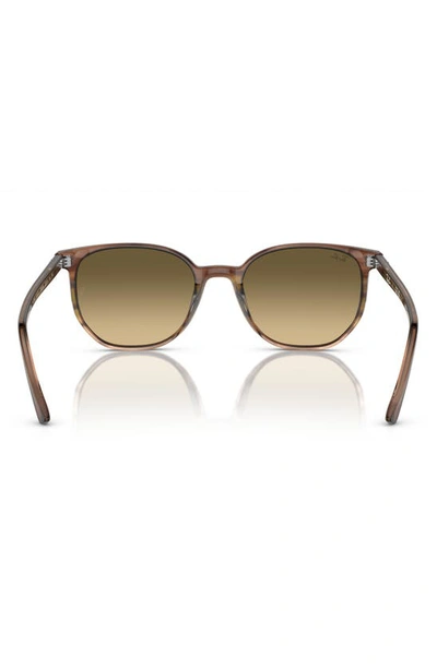 Ray Ban 52mm Square Sunglasses In Brown Gradient