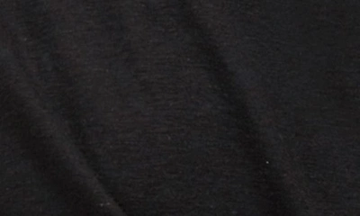 Shop John Varvatos Cheetah Skull Applique Linen & Modal T-shirt In Black