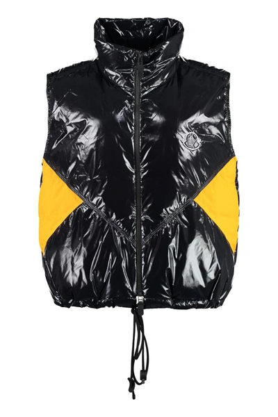 Shop Moncler Genius 2 Moncler Alicia Keys - Chelsea Bodywarmer Jacket In Black