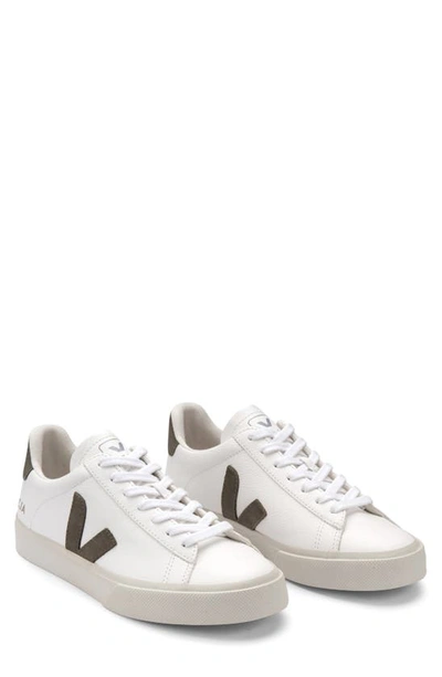 Shop Veja Campo Sneaker In Extra White/ Khaki
