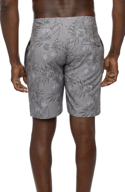 Travismathew Western Way Board Shorts In Heather Sleet
