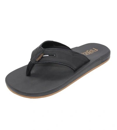 Shop Flojos Men's Chimi Sandal In Black/gum In Multi
