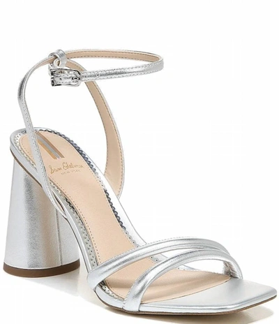 Shop Sam Edelman Women's Kia Heeled Sandal In Silver