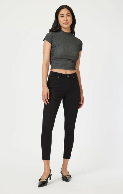 Shop Mavi Tess Skinny In Black La Blue