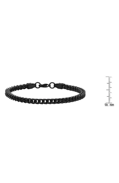 Shop Hmy Jewelry Black Ip Chain Bracelet
