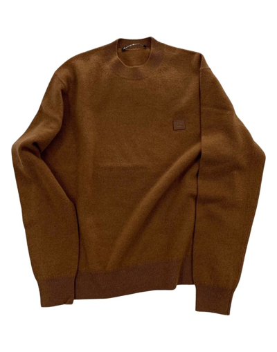 Shop Acne Studios Sweatshirt In Brown