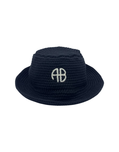 Shop Anine Bing Hat In Black