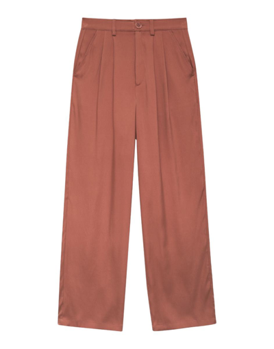 Shop Anine Bing Pants In Earth