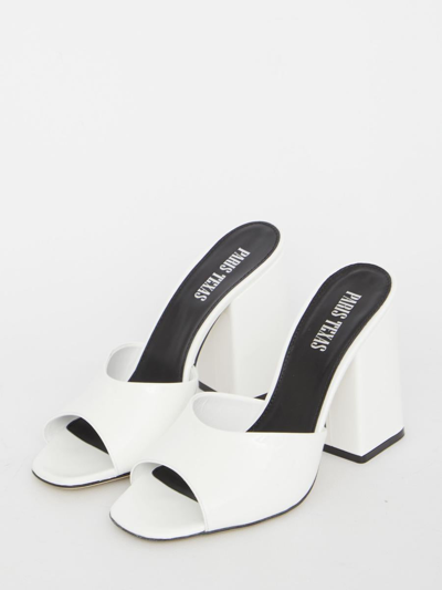 Shop Paris Texas Anja Sandals In White