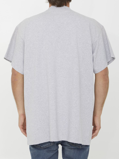 Shop Balenciaga Be Kind T-shirt In Grey