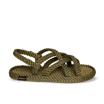 Bohonomad Bodrum Platform Sandals Khaki In Kaky