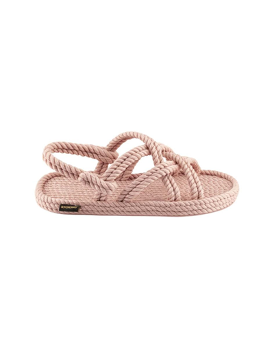 Bohonomad Woman Sandals Pink Size 6 Textile Fibers In Pink