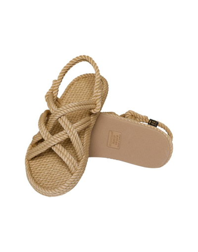 Shop Bohonomad Sandal Shoes In Beige