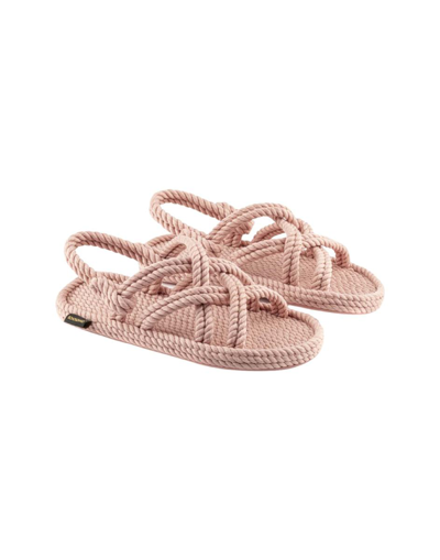 Bohonomad Woman Sandals Pink Size 6 Textile Fibers In Pink