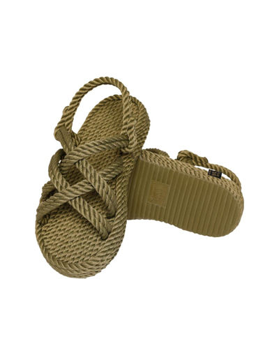 Bohonomad Bodrum Platform Sandals Khaki In Kaky