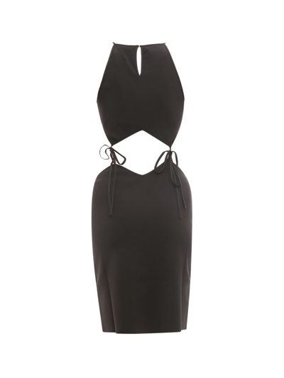 Shop Bottega Veneta Dress In Black