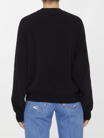 Shop Alexander Wang Chenille Sweater In Black