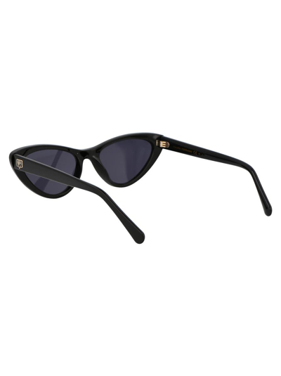 Shop Chiara Ferragni Sunglasses In 807ir Black