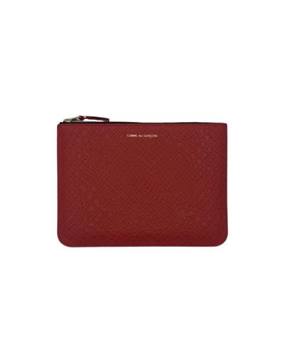 Shop Comme Des Garçons Bag-clutch In Red