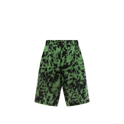 Shop Dsquared2 Flock Surfer Shorts In Green