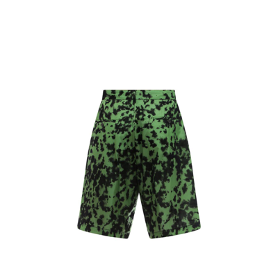 Shop Dsquared2 Flock Surfer Shorts In Green