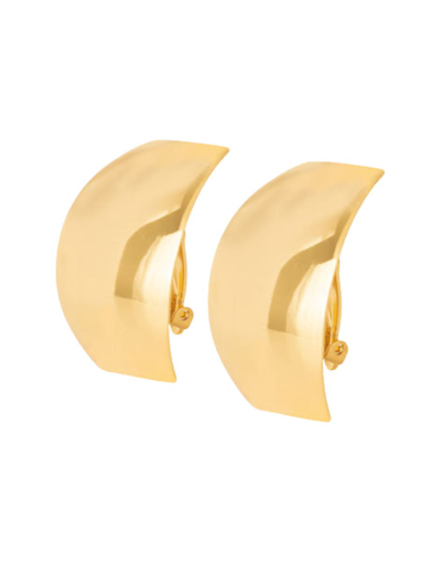 Shop Federica Tosi Earrings In Gold