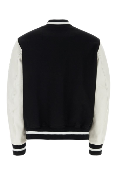 Shop Givenchy Jackets In Navywhite