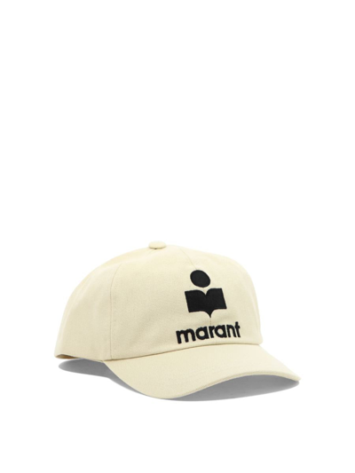 Shop Isabel Marant "tyron" Baseball Cap In Beige