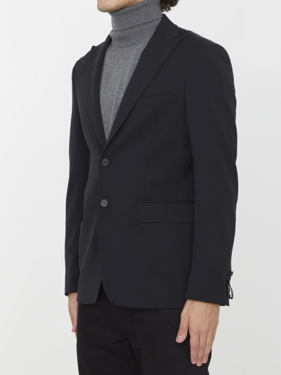 Tonello Single-breasted Jacket In Black