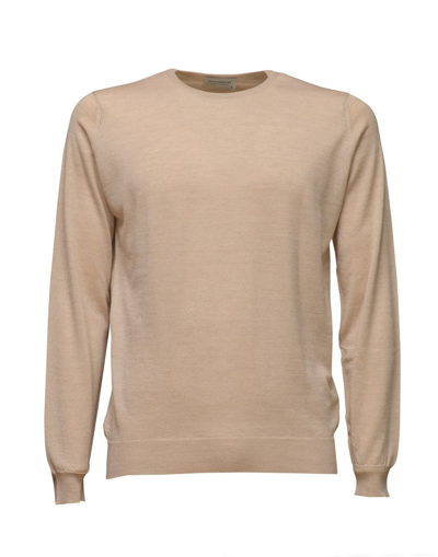 Shop John Smedley Cotton Shirts. In Sand