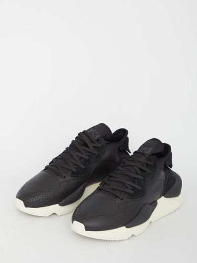 Shop Y-3 Kaiwa Sneakers In Black