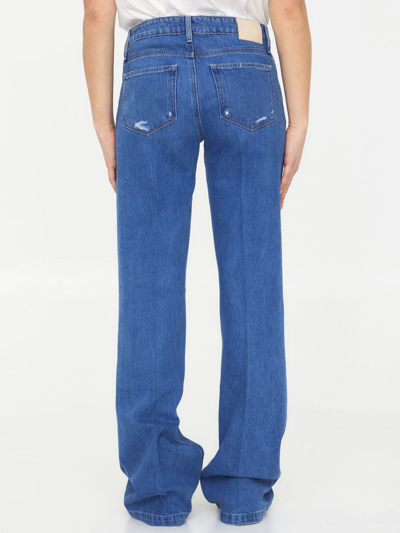Shop Paige Light-blue Sonja Jeans