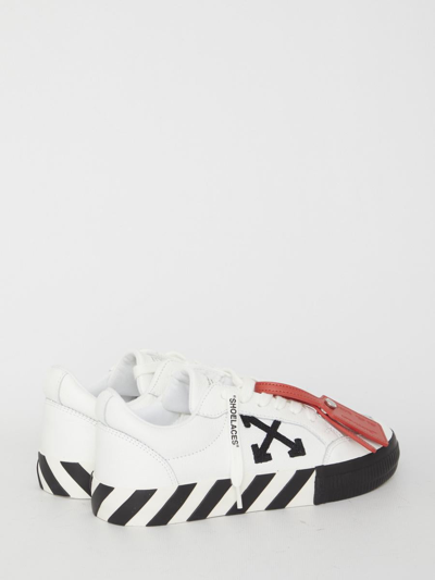 Shop Off-white Low Vulcanized Sneakers In White