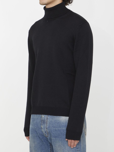 Shop Roberto Collina Merino Wool Jumper In Black