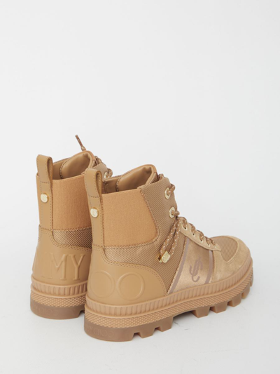 Shop Jimmy Choo Normandy/f Boots In Beige