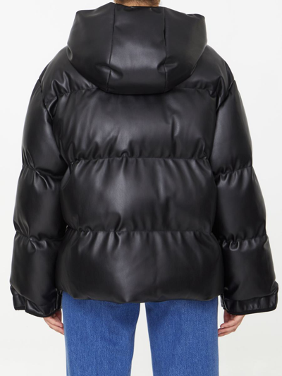 Stella Mccartney Stella Mc Cartney Altermat Hooded Puffer In Black