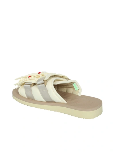 Shop Suicoke Sandals In White